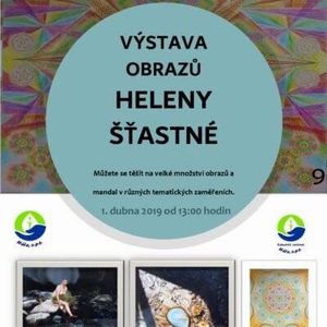 Výstava obrazů Heleny Šťastné