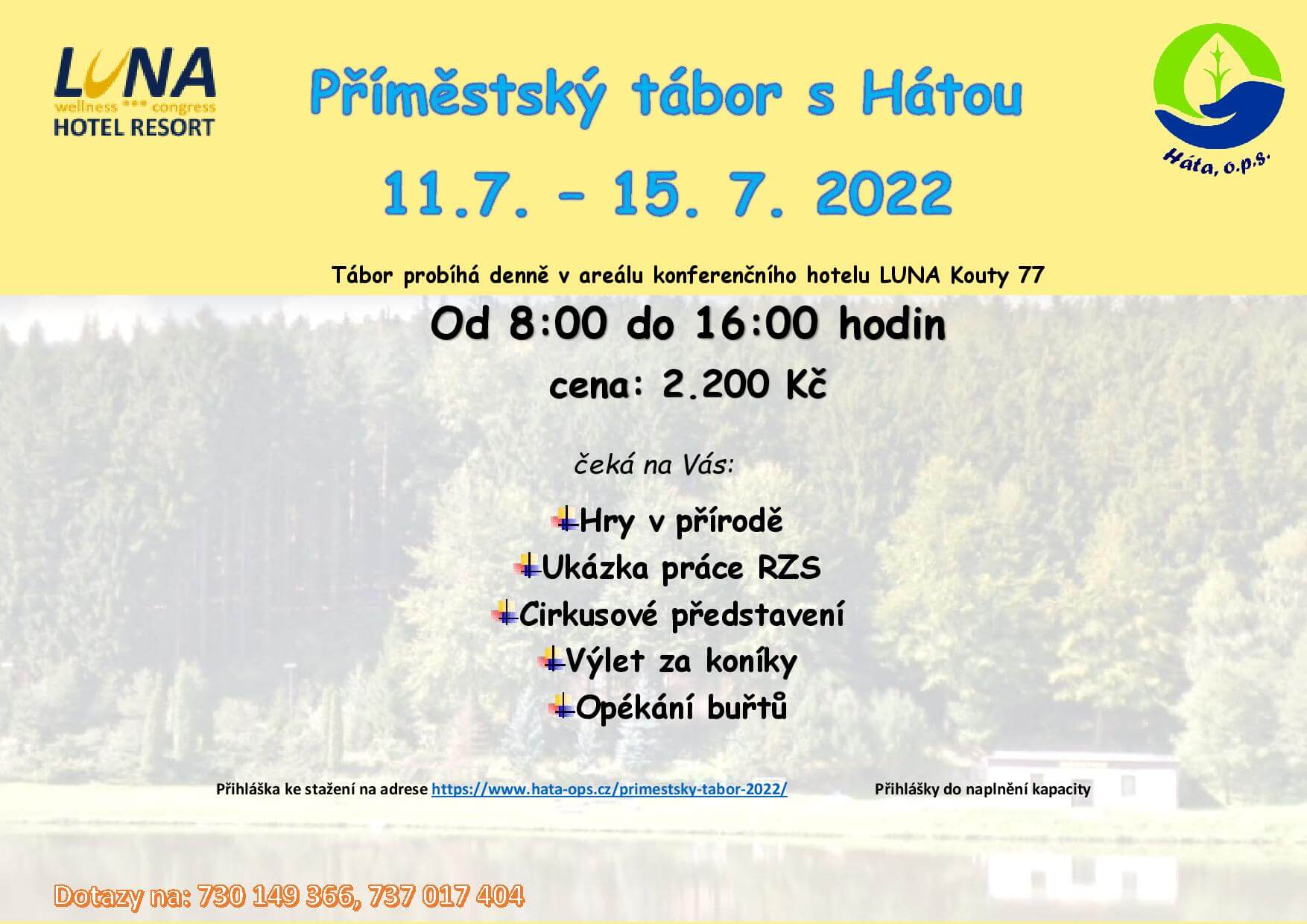 Příměstský tábor 2022